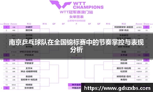 南京乒乓球队在全国锦标赛中的节奏掌控与表现分析