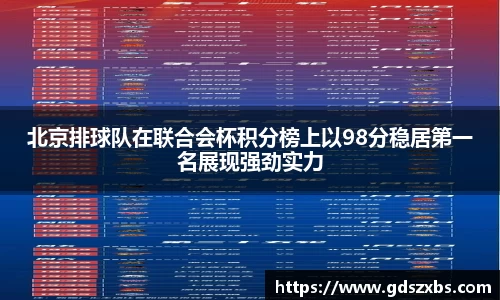 北京排球队在联合会杯积分榜上以98分稳居第一名展现强劲实力